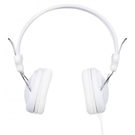 Headphone Stereo Hoco W5 Manno 3.5mm White with Microphone and Operations Control Button