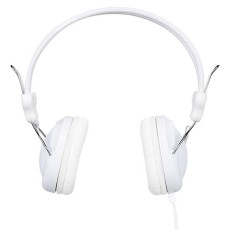 Headphone Stereo Hoco W5 Manno 3.5mm White with Microphone and Operations Control Button