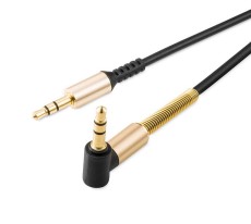 Audio Cable Hoco UPA02 3.5mm Male to 3.5mm Male 1m Black