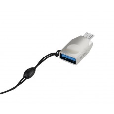 Adaptor OTG Hoco UA10 Micro USB to USB 3.0 Female. Nickel
