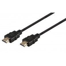 Data Cable Jasper HDMI 1.4 A Male To A Male Gold Plated CCS 1.5m Black