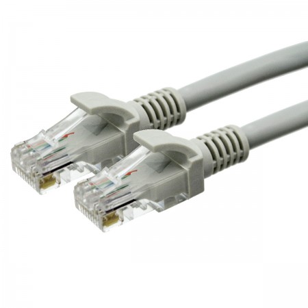 Patch Cable Jasper Cat 6 UTP CCA 0.5m Grey