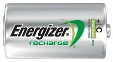 Rechargeable Battery Energizer ACCU Recharge Power Plus HR14 2500 mAh size C 1.2V Pcs 2
