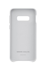 Case Faceplate Samsung Leather Cover EF-VG970LWEGWW for SM-G970F Galaxy S10e White