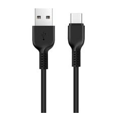 Data Cable Hoco X20 Flash USB to USB-C 2.0A Black 3m