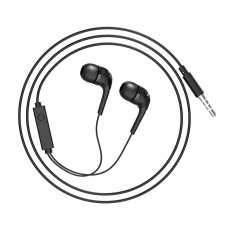 Hands Free Hoco M40 Prosody Earphones Stereo 3.5mm Black with Micrphone and Operation Control Button