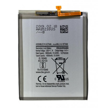 Battery compatible with Samsung SM-A505 Galaxy A50 4000mAh OEM Bulk