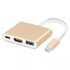 Adaptor Ancus HiConnect USB USB-C to HDMI,USB-C and USB