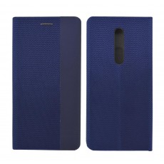 Book Case Ancus Magnetic Canvas for Xiaomi Mi 9T / Mi 9T Pro / Redmi K20 Pro TPU Black-Blue