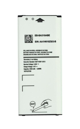 Battery compatible with Samsung SM-A310F Galaxy A3 EB-BA310ABE OEM Bulk