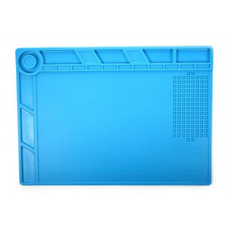 Antistatic Pad for Workbench S-140 with Magnetic Frame Blue 35x25cm