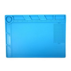 Antistatic Pad for Workbench S-140 with Magnetic Frame Blue 35x25cm
