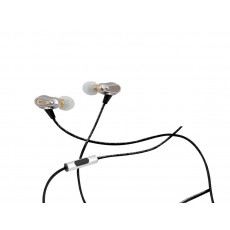Hands Free Maxcom Soul Pro Stereo Earphones 3.5mm Black with Micrphone and Answer/Mute Button