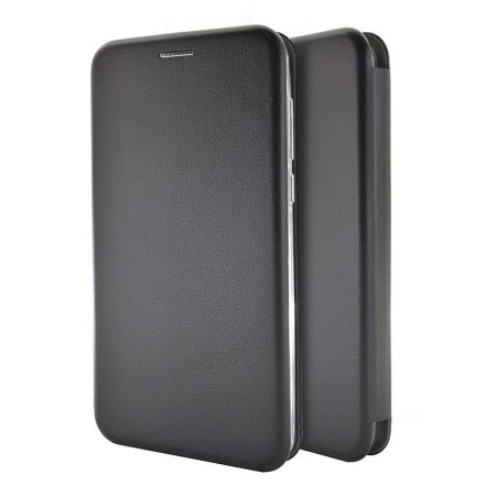 Book Case Ancus Magnetic Curve for Samsung SM-N970F Galaxy Note 10 TPU Black