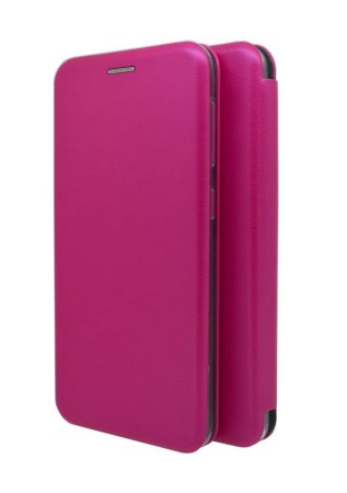 Book Case Ancus Magnetic Curve for Apple iPhone X / XS TPU Fuchsia