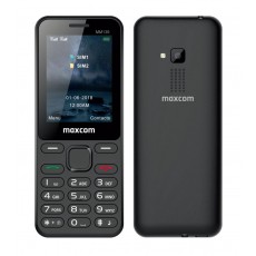 Maxcom MM139 (Dual Sim) 2,4" with Camera, Torch and FM Radio Black