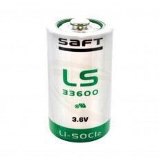 Lithium Βattery Saft LS 33600 Li-SOCl2 17000mAh 3.6V D