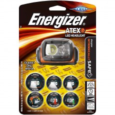Energizer ATEX Headlight Led 75 Lumens with Batteries 3 x AA Orange