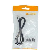 Telephone Cable RJ11 1m Black