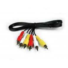 Audio / Video Cable Jasper 3 x RCA Male to Male 1.5m