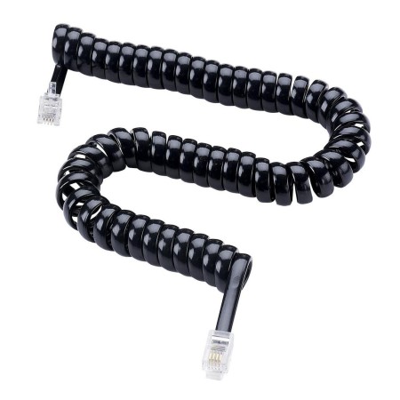 Telephone Cable RJ9 Jasper 2m Black