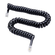 Telephone Cable RJ9 Jasper 2m Black
