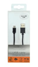 Data Cable Ancus USB AM to Micro USB B Black 0.5m