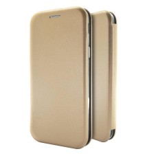 Book Case Ancus Magnetic Curve for Apple iPhone 11 TPU Gold