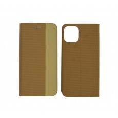 Book Case Ancus Magnetic Canvas for Apple iPhone 11 Pro TPU Gold
