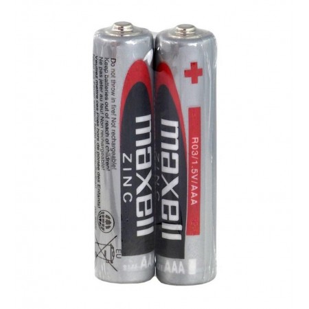 Battery Maxell Zinc R03 size AAA 1.5 V Psc. 2