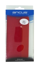 Book Case Ancus Magnetic Canvas for Apple iPhone 11 Pro TPU Red