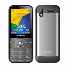 Maxcom MM144 (Dual Sim) 2.4" with Camera, Bluetooth, Torch, Speakerphone and FM Radio Grey