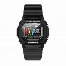 Maxcom Smartwatch FitGo FW22 Classic IP68 Black Silicon Band