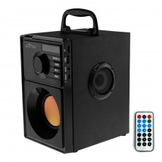 Wireless Speaker Media-Tech Boombox MT3145_V2 600W, with Remote Control & Woofer Black
