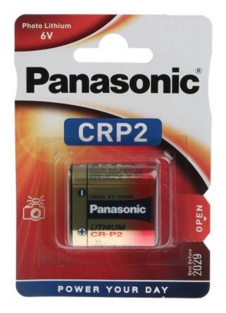 Battery Photo Lithium Panasonic CRP2 6V DL223/EL223AP Pcs. 1