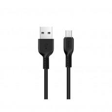 Data Cable Hoco X20 Flash USB to Micro-USB 2.0A Black 3m
