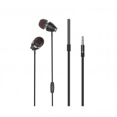 Hands Free Hoco M28 Glaring  Earphones Stereo 3.5mm Black with Micrphone and Operation Control Button