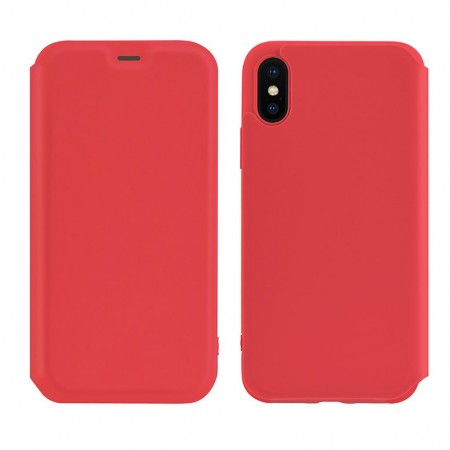 Case Hoco Colorful Series Liquid Silicone for Apple iPhone X / XS Red