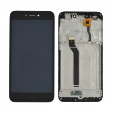 LCD & Digitizer Xiaomi Redmi 5A with Frame Black (Dimension:137mm) Type A
