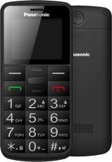 Panasonic KX-TU110EXB (Dual SIM) Black 1.77" with SOS button, Bluetooth and Big Letters