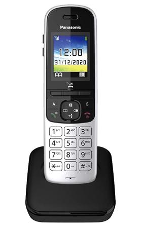 Dect/Gap Panasonic KX-TGH710JTB Silver With Color 1.8'' Display