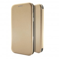 Book Case Ancus Magnetic Curve for Xiaomi Mi 10 5G Mi 10 Pro 5G TPU Gold