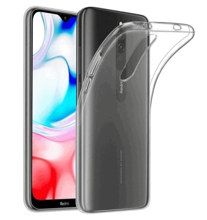 Case TPU Ancus for Xiaomi Redmi 8/8A Transparent