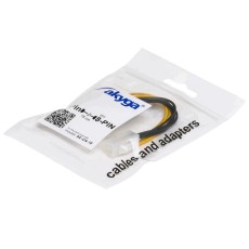 Adapter with Power Cable Akyga AK-CA-10 P4 4 pin Female / P8 8 pin Male P4+4 15cm