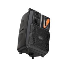 Portable Speaker Trolley Hoco BS37 Dancer Black 15W BT V5.0 TWS with Microphone. Supports FM USB, AUX