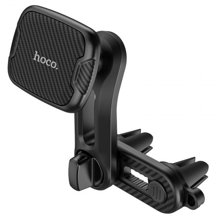 Car Mount In-Air Outlet Hoco CA68 Sagittarius Series with Double Air Outlet Black