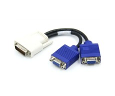 Data Cable Ancus DVI  to Double VGA 20cm