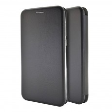 Book Case Ancus Magnetic Curve for Huawei P40 TPU Black