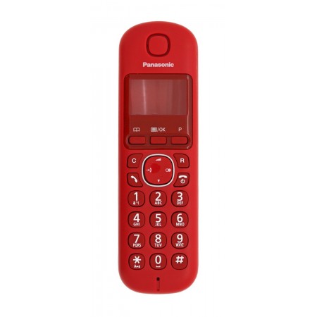 Housing Handset for Panasonic KX-TGB210 Red Bulk