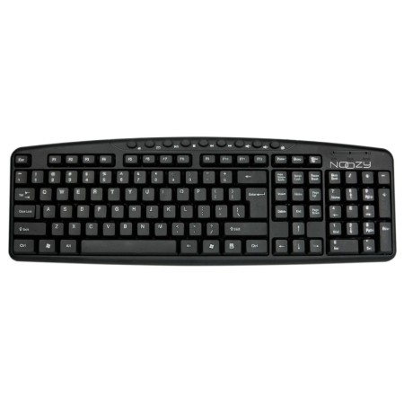 Multimedia Wired Keyboard Noozy SK-10 USB with Greek Layout and 9 Shortcut Keys